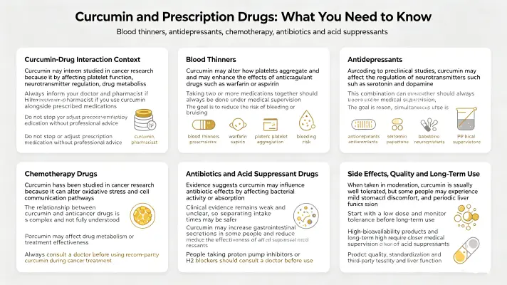 Curcumin and Prescription Drugs Curcumin and Prescription Drugs