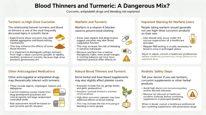 Blood Thinners and Turmeric Blood Thinners and Turmeric