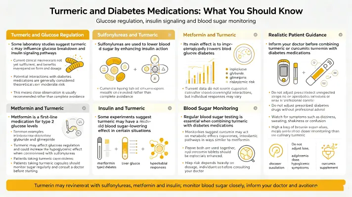 Turmeric and Diabetes Drugs Turmeric and Diabetes Drugs