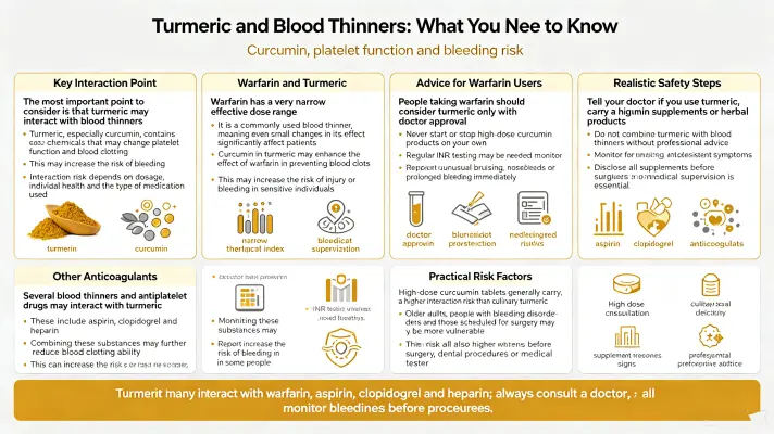 Turmeric and Blood Thinners