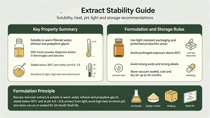 Solubility & Stability Characteristics Solubility & Stability Characteristics