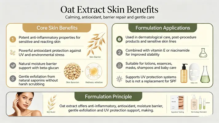 Top Skin Benefits of Oat Extract You Should Know