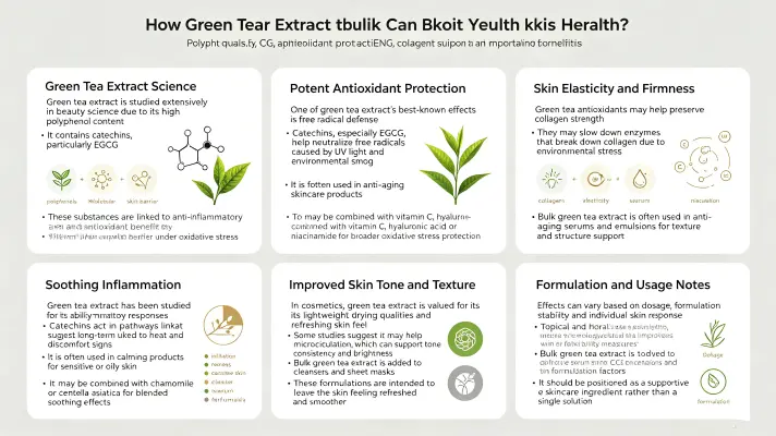 How Green Tea Extract Bulk Can Boost Your Skin Health How Green Tea Extract Bulk Can Boost Your Skin Health