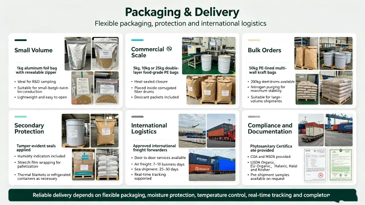Packaging & Delivery