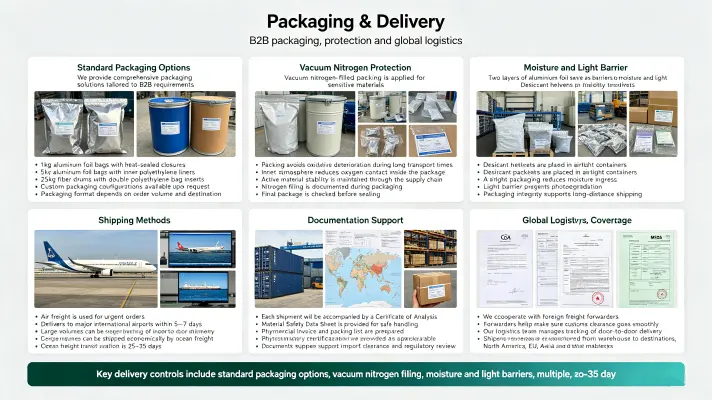Packaging & Delivery Packaging & Delivery