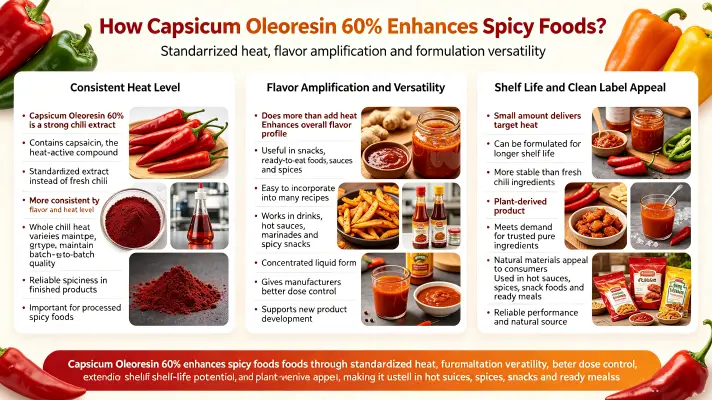 How Capsicum Oleoresin 60% Enhances Spicy Foods How Capsicum Oleoresin 60% Enhances Spicy Foods