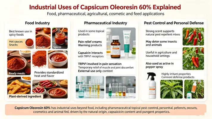 Industrial Uses of Capsicum Oleoresin 60% Explained Industrial Uses of Capsicum Oleoresin 60% Explained