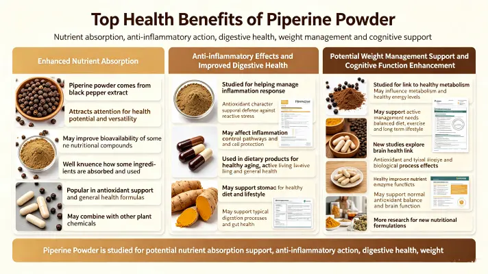 Top Health Benefits of Piperine Powder