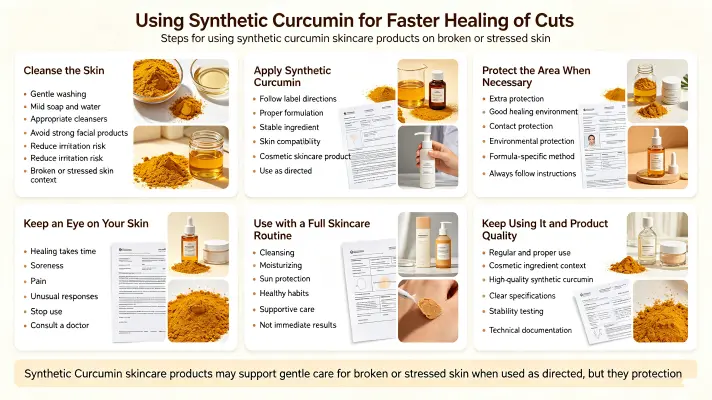 Using Synthetic Curcumin for Faster Healing of Cuts Using Synthetic Curcumin for Faster Healing of Cuts