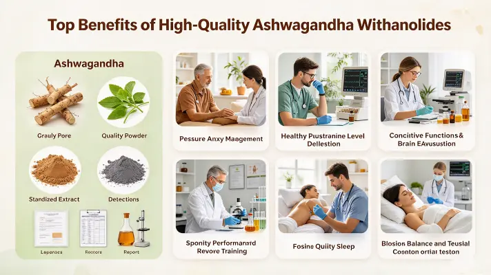 Top Benefits of High-Quality Ashwagandha Withanolides Top Benefits of High-Quality Ashwagandha Withanolides