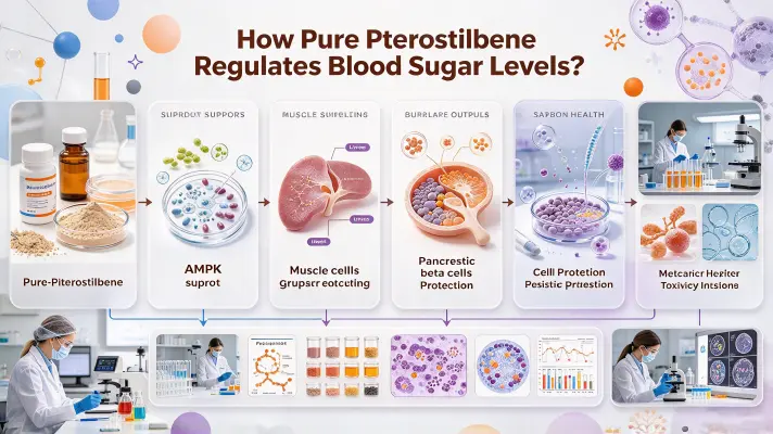 How Pure Pterostilbene Regulates Blood Sugar Levels How Pure Pterostilbene Regulates Blood Sugar Levels