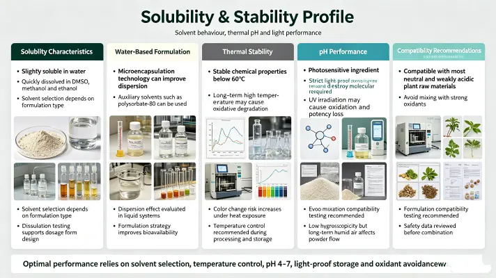 Solubility & Stability Profile Solubility & Stability Profile
