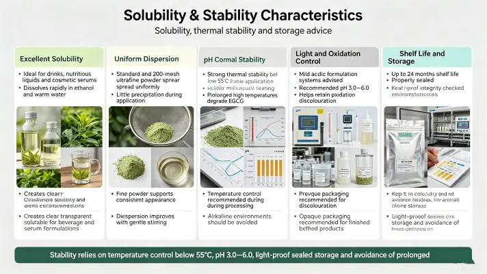Solubility & Stability Characteristics Solubility & Stability Characteristics