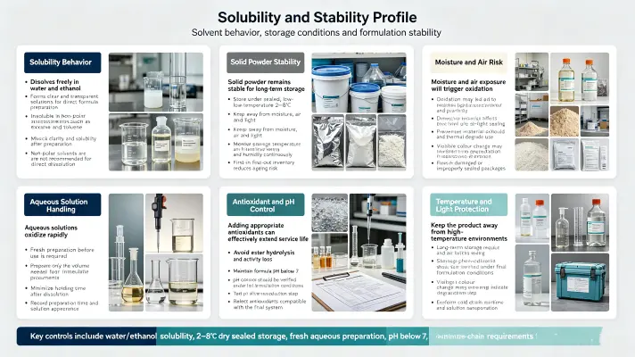 Solubility and Stability Profile