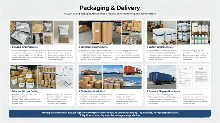 Packaging & Delivery Packaging & Delivery