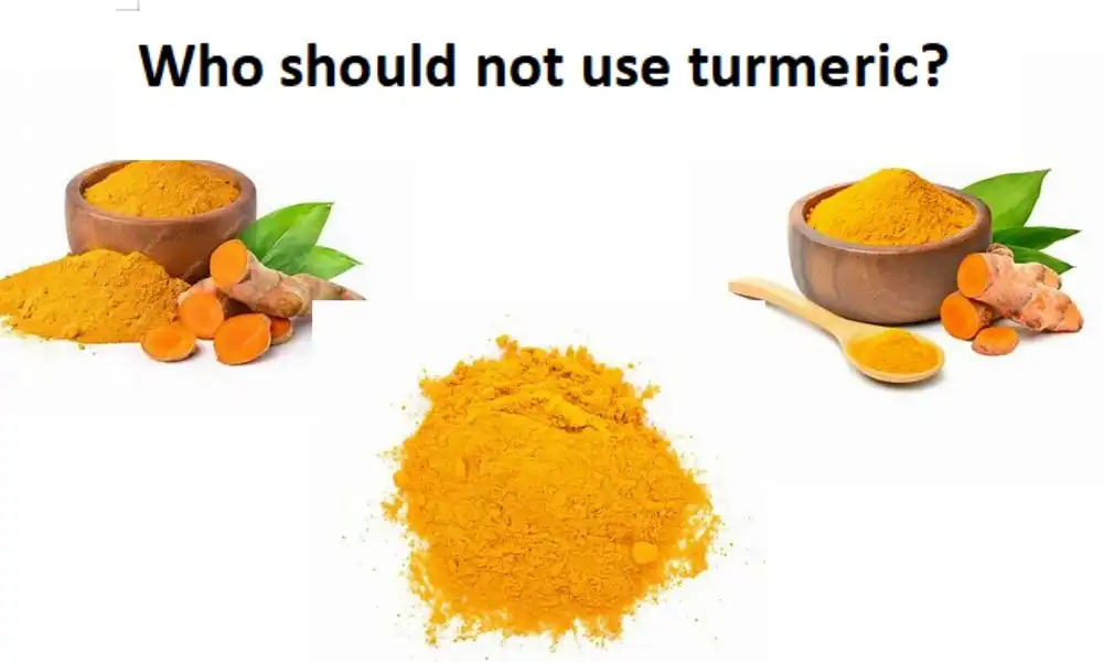 Kinsa ang dili mogamit ug turmeric?