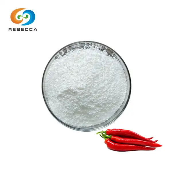 Սինթետիկ Capsaicin զանգվածային փոշի